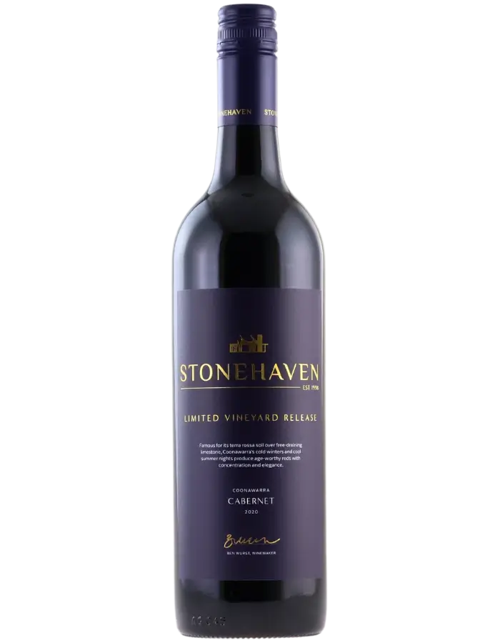 2020 Stonehaven Limited Release Coonawarra Cabernet Sauvignon