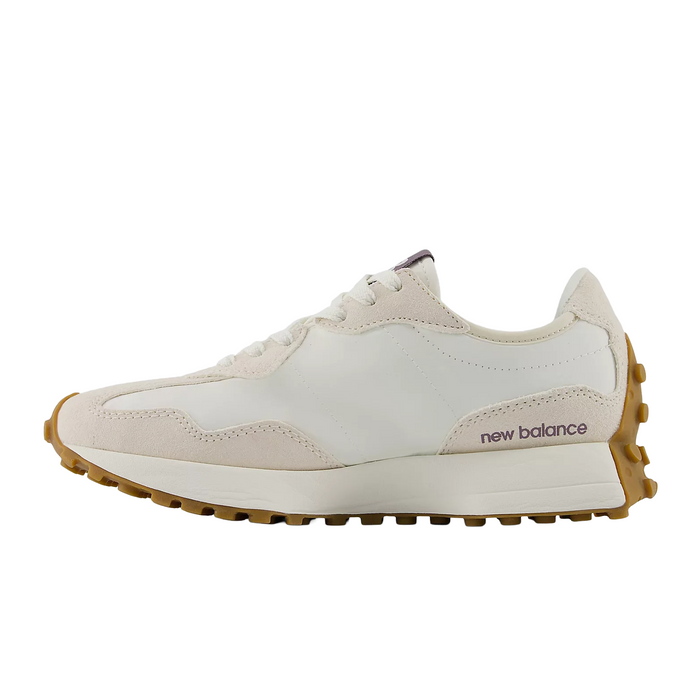 New Balance 327 Sneaker (Women) - Linen/Sea Salt/Dark Ice Wine Athletic - Casual - Lace Up - The Heel Shoe Fitters