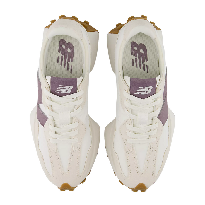 New Balance 327 Sneaker (Women) - Linen/Sea Salt/Dark Ice Wine Athletic - Casual - Lace Up - The Heel Shoe Fitters