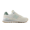 New Balance 574 Sneaker (Women) - Sea Salt/New Spruce Athletic - Casual - Lace Up - The Heel Shoe Fitters