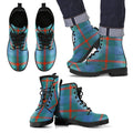 Agnew Ancient Tartan Leather Boots Footwear Shoes