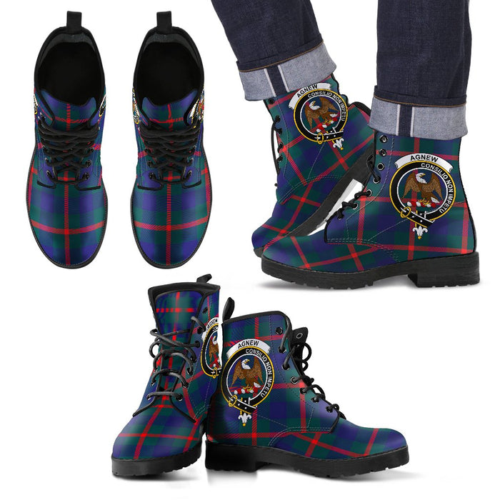 Agnew Modern Leather Boots Footwear Shoes