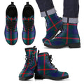 Agnew Modern Tartan Leather Boots Footwear Shoes