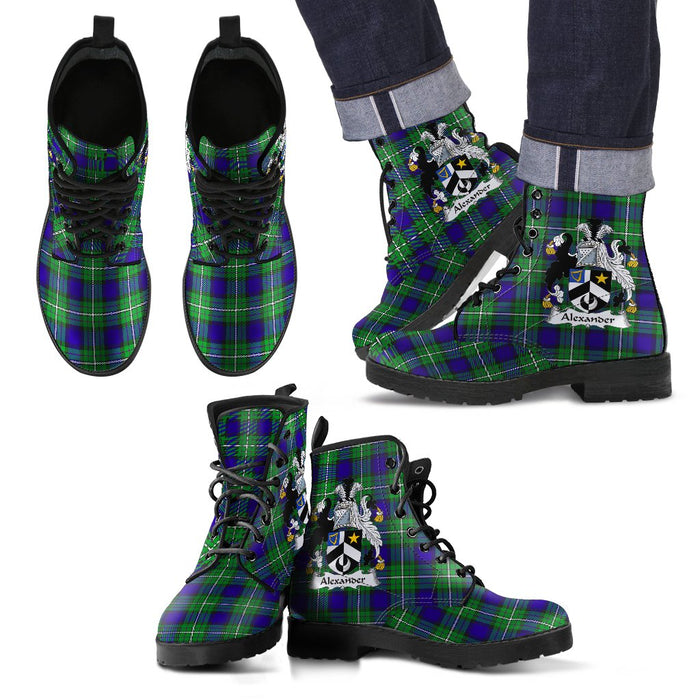 Alexander Leather Boots Footwear Shoes