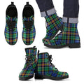 Allison Tartan Leather Boots Footwear Shoes