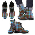 Anderson Ancient Tartan Leather Boots Footwear Shoes