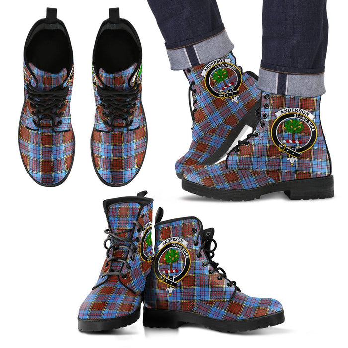 Anderson Modern Leather Boots Footwear Shoes