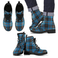 Angus Ancient Tartan Leather Boots Footwear Shoes