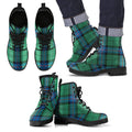 Armstrong Ancient Tartan Leather Boots Footwear Shoes