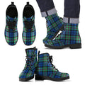 Baird Ancient Tartan Leather Boots Footwear Shoes