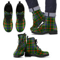 Bisset Tartan Leather Boots Footwear Shoes