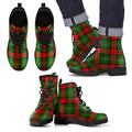 Blackstock Tartan Leather Boots Footwear Shoes