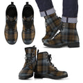 BlackWatch Weathered Tartan Leather Boots Footwear Shoes