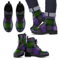 Blair Modern Tartan Leather Boots Footwear Shoes