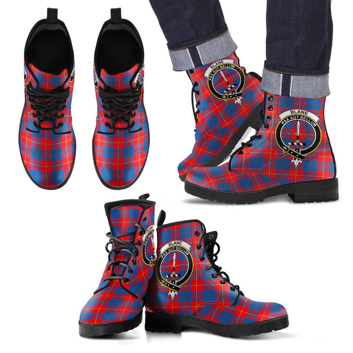 Blane Leather Boots Footwear Shoes