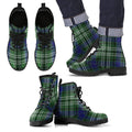 Blyth Tartan Leather Boots Footwear Shoes