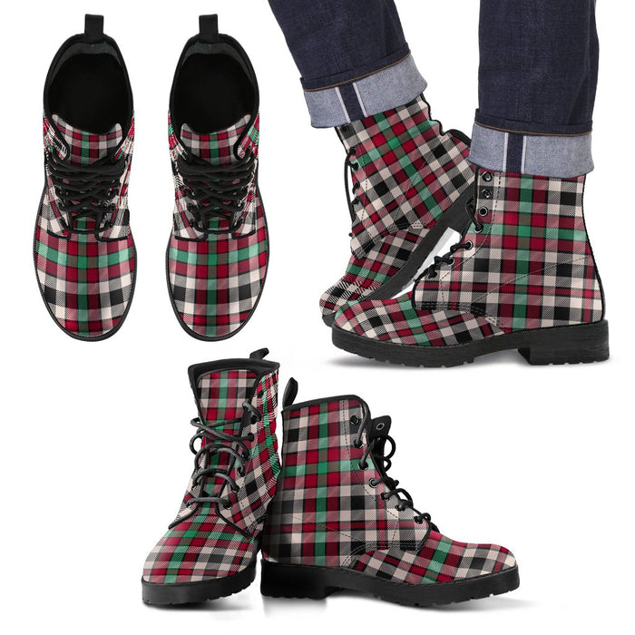 Borthwick Dress Ancient Tartan Leather Boots Footwear Shoes