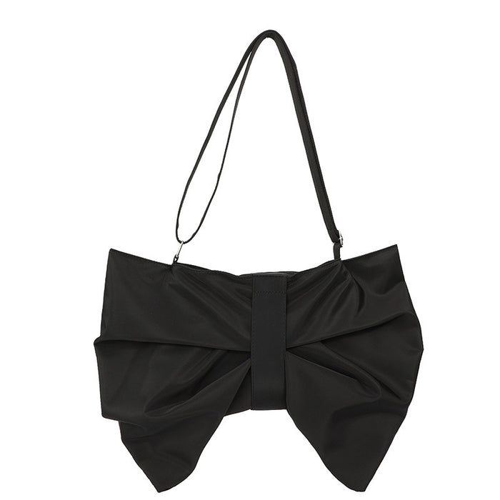 Bow tote bag large capacity crossbody bag