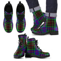 Brodie Hunting Modern Tartan Leather Boots Footwear Shoes