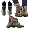 Buchanan Ancient Tartan Leather Boots Footwear Shoes