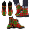 Burnett Ancient Tartan Leather Boots Footwear Shoes