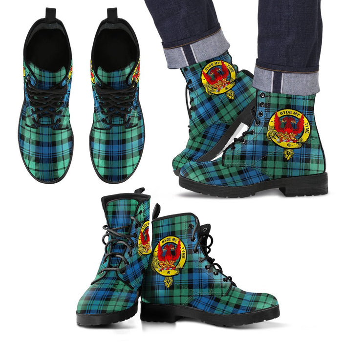 Campbell Ancient 01 Leather Boots Footwear Shoes