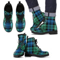 Campbell Ancient 01 Tartan Leather Boots Footwear Shoes