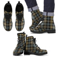 Campbell Argyll Weathered Tartan Leather Boots Footwear Shoes