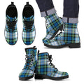 Campbell Dress Ancient Tartan Leather Boots Footwear Shoes