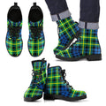 Campbell of Breadalbane Ancient Tartan Leather Boots Footwear Shoes