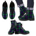 Campbell of Cawdor Modern  Tartan Leather Boots Footwear Shoes