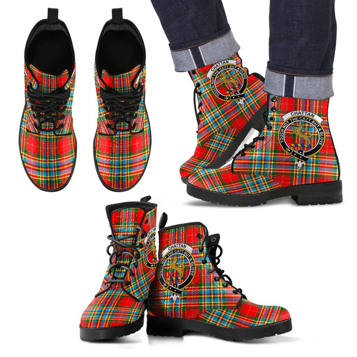 Chattan Leather Boots Footwear Shoes