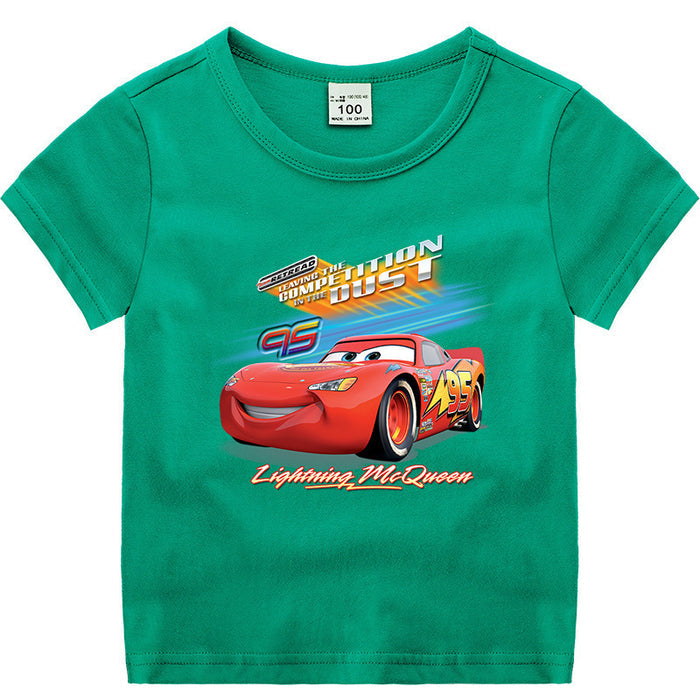 Children's summer short sleeved T-shirt