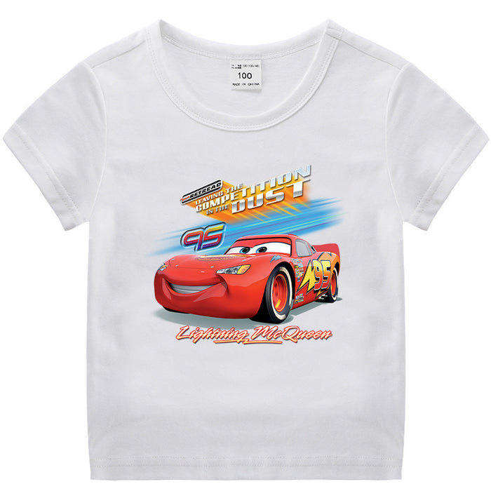 Children's summer short sleeved T-shirt