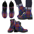 Chisholm Hunting Modern Tartan Leather Boots Footwear Shoes