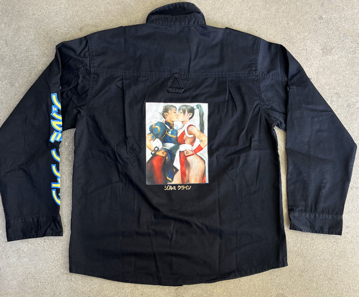 chun vs. mai military jacket BLACK only 2 made