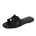 Color-block Slides for Women,Beach Travel Shoes