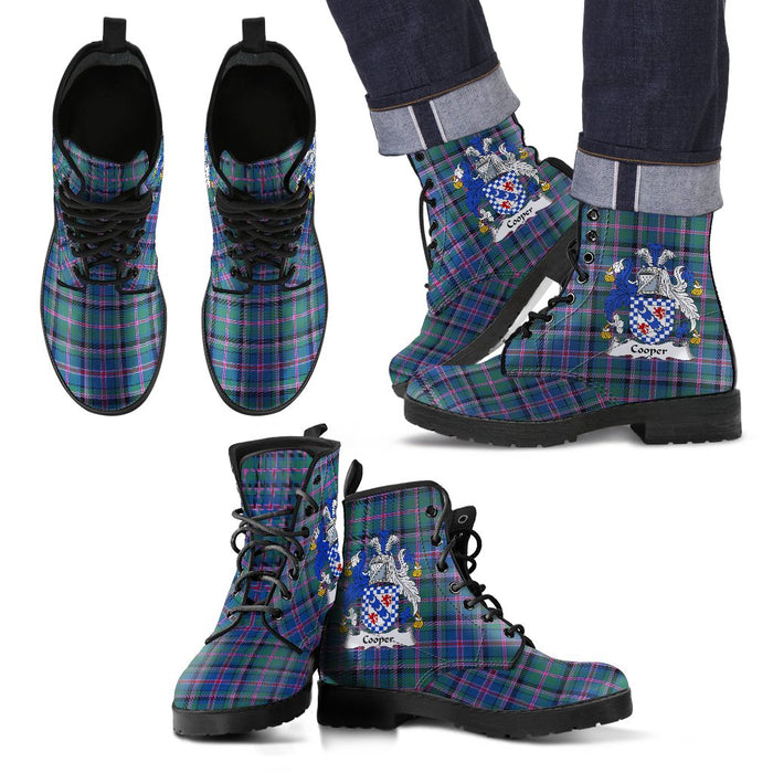 Cooper Ancient Leather Boots Footwear Shoes