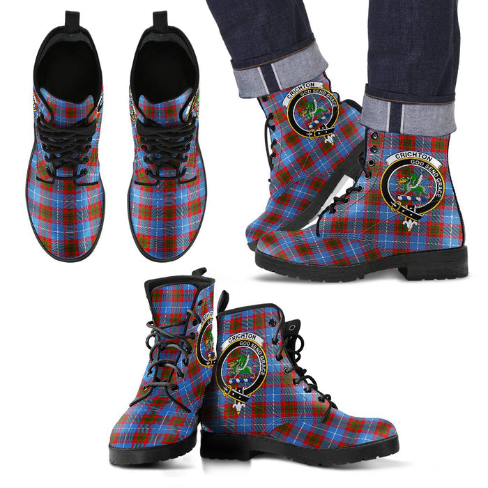 Crichton District Leather Boots Footwear Shoes