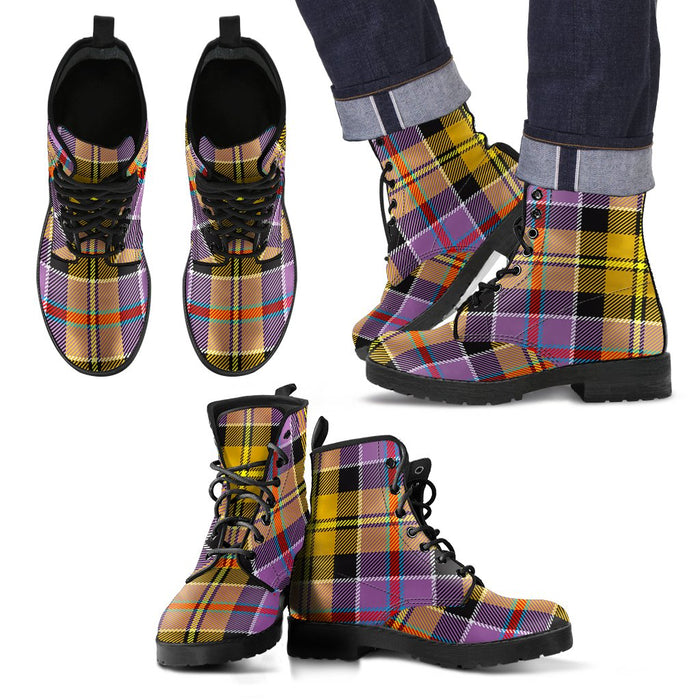 Culloden Ancient Tartan Leather Boots Footwear Shoes