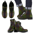 Cunningham Hunting Modern Tartan Leather Boots Footwear Shoes