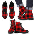 Cunningham Modern Tartan Leather Boots Footwear Shoes
