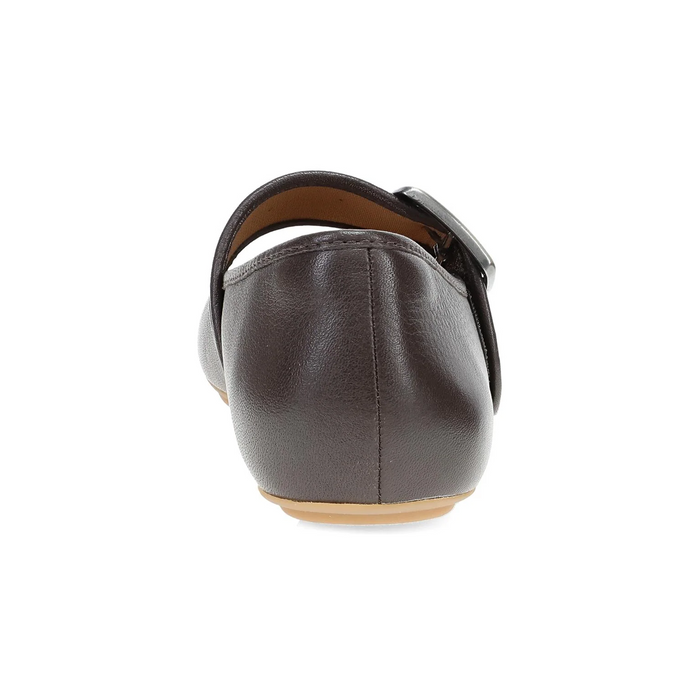 Dansko Matilda Mary Jane (Women) - Chocolate Dress-Casual - Flat - The Heel Shoe Fitters