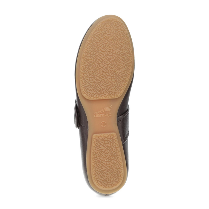 Dansko Matilda Mary Jane (Women) - Chocolate Dress-Casual - Flat - The Heel Shoe Fitters