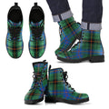 Davidson Ancient Tartan Leather Boots Footwear Shoes