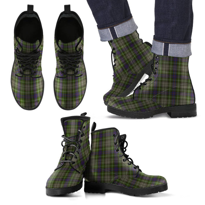 Davidson Tulloch Dress Tartan Leather Boots Footwear Shoes