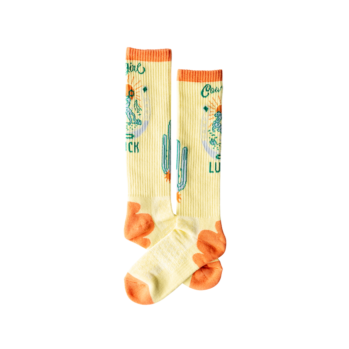 Desert Spirit Cowgirl Performance Boot Socks