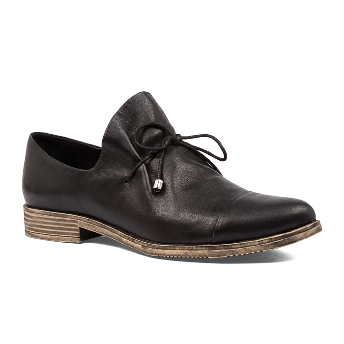 Django & Juliette Kotty Loafer (Women) - Black/Black Dress-Casual - Loafer - The Heel Shoe Fitters
