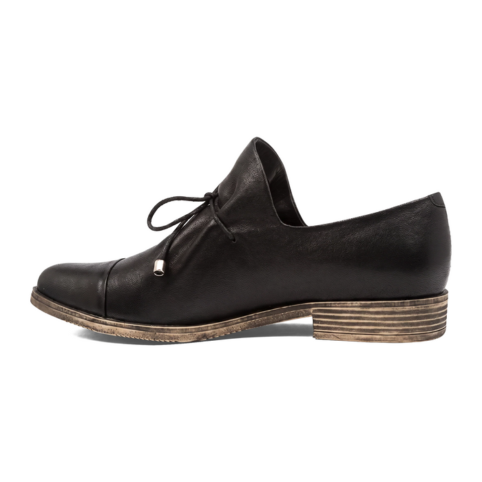 Django & Juliette Kotty Loafer (Women) - Black/Black Dress-Casual - Loafer - The Heel Shoe Fitters