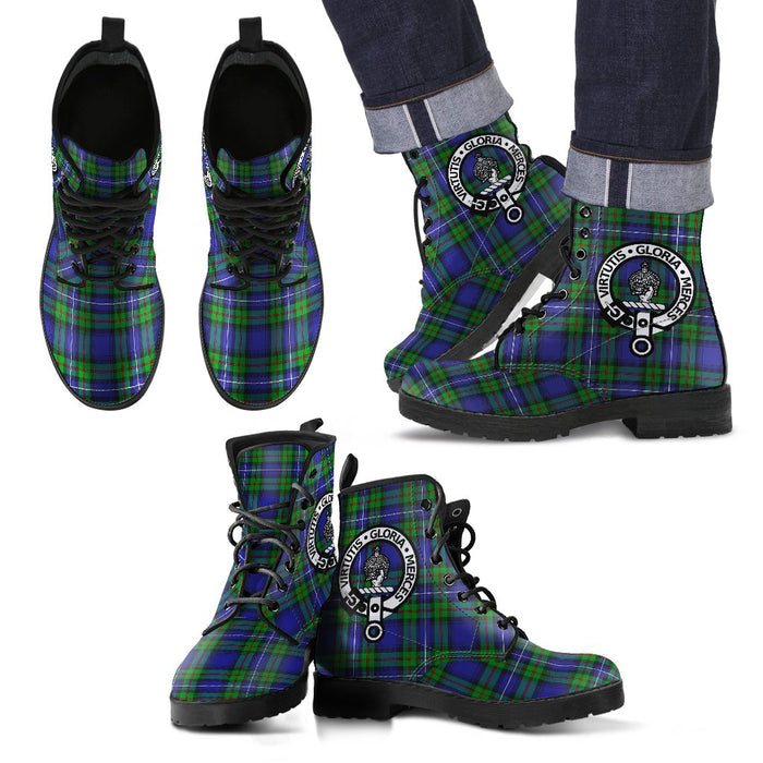 Donnachaidh Leather Boots Footwear Shoes